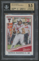 Patrick Mahomes II 2017 Classics #274 RC (BGS 9.5) at PristineAuction.com
