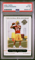 Aaron Rodgers 2005 Topps #431 RC (PSA 6) at PristineAuction.com