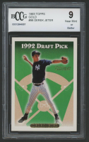 Derek Jeter 1993 Topps Gold #98 RC (BCCG 9) at PristineAuction.com