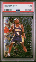 Kobe Bryant 1996 Fleer Metal #181 RC (PSA 7) at PristineAuction.com