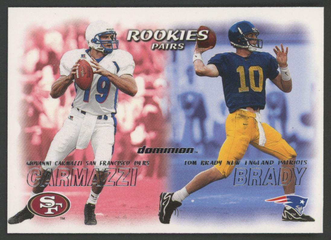 Tom Brady 2000 SkyBox Dominion #234 RC at PristineAuction.com Tom Brady 2000 SkyBox Dominion #234 RC at PristineAuction.com