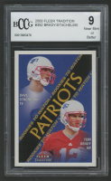 Tom Brady / Dave Stachelski 2000 Fleer Tradition #352 RC (BCCG 9) at PristineAuction.com