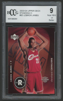 LeBron James 2003-04 Upper Deck Standing O #85 RC (BCCG 9) at PristineAuction.com