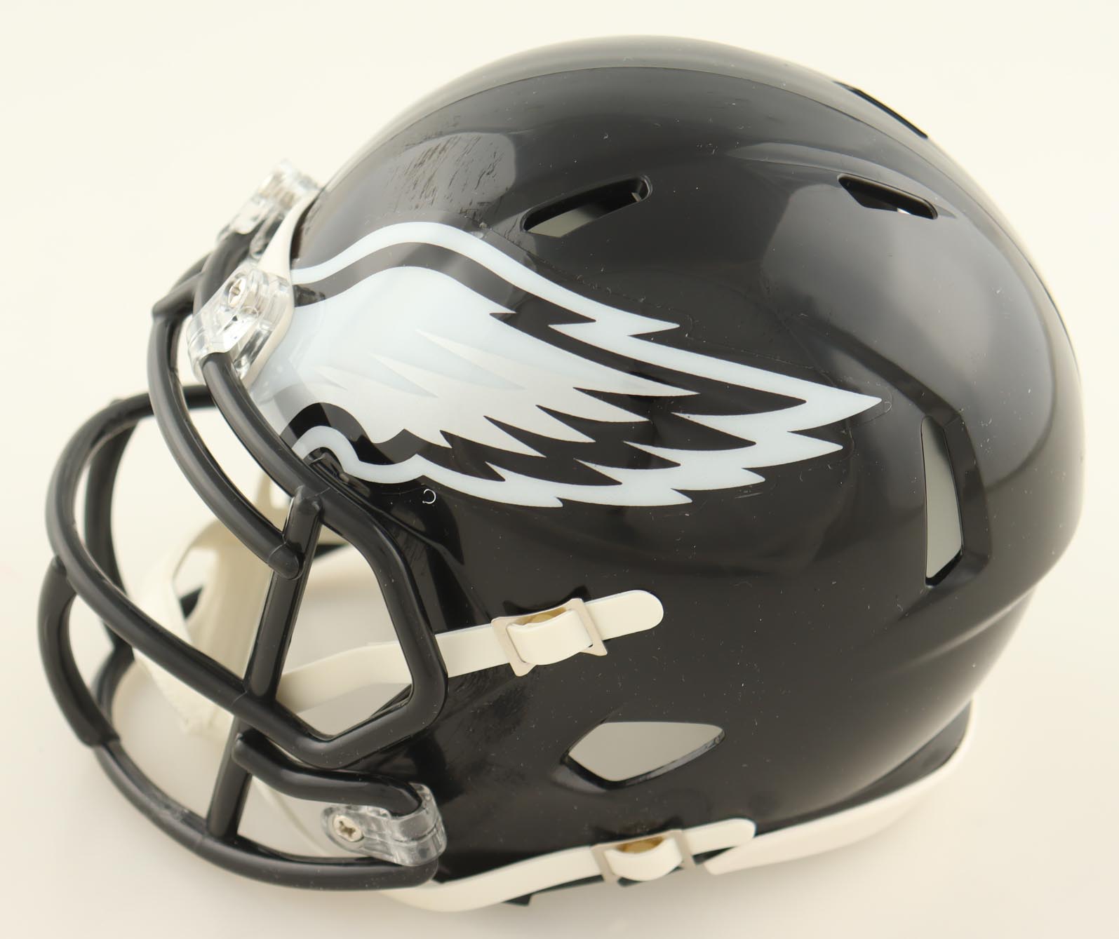 Bryce Huff Signed Eagles Slate Alternate Speed Mini Helmet (JSA) at PristineAuction.com Bryce Huff Signed Eagles Slate Alternate Speed Mini Helmet (JSA) at PristineAuction.com