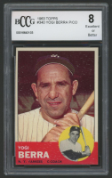 Yogi Berra 1963 Topps #340 (BCCG 8) at PristineAuction.com