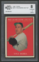 Yogi Berra 1961 Topps #472 MVP (BCCG 8) at PristineAuction.com