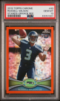 Russell Wilson 2012 Topps Chrome Orange Refractors #40 (PSA 10) at PristineAuction.com