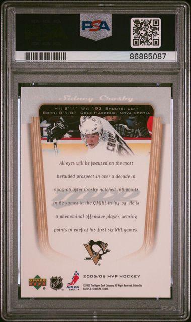 Sidney Crosby 2005 Upper Deck MVP #393 (PSA 9) at PristineAuction.com Sidney Crosby 2005 Upper Deck MVP #393 (PSA 9) at PristineAuction.com