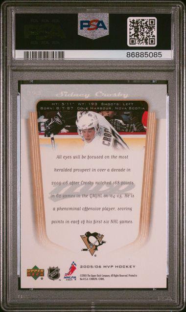 Sidney Crosby 2005 Upper Deck MVP #393 (PSA 9) at PristineAuction.com Sidney Crosby 2005 Upper Deck MVP #393 (PSA 9) at PristineAuction.com