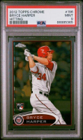 Bryce Harper 2012 Topps Chrome Hitting #196 (PSA 9) at PristineAuction.com