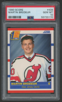Martin Brodeur 1990-91 Score #439 RC (PSA 10) at PristineAuction.com