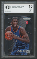 Joel Embiid 2014 Panini Prizm #253 RC (BCCG 10) at PristineAuction.com