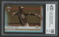 Fernando Tatis Jr. 2019 Topps Chrome Sepia Refractors #203 (BCCG 10) at PristineAuction.com