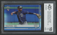 Fernando Tatis Jr. 2019 Topps Chrome Prism Refractors #203 (BCCG 10) at PristineAuction.com
