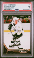 Sidney Crosby 2005 Upper Deck Rookie Class #1 RC (PSA 5) at PristineAuction.com