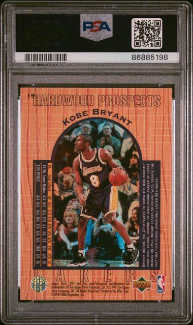 Kobe Bryant 1996-97 UD3 #19 RC (PSA 7) at PristineAuction.com Kobe Bryant 1996-97 UD3 #19 RC (PSA 7) at PristineAuction.com