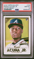 Ronald Acuna Jr. 2018 Topps Gallery Artist Proof #140 RC (PSA 10) at PristineAuction.com