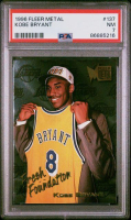 Kobe Bryant 1996-97 Metal #137 FF RC (PSA 7) at PristineAuction.com