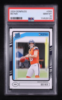 Bo Nix 2024 Donruss #369 RC (PSA 10) at PristineAuction.com