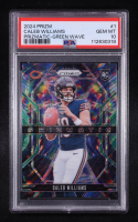 Caleb Williams 2024 Panini Prizm Prizmatic Prizms Green Wave #1 RC (PSA 10) at PristineAuction.com