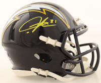 LaDainian Tomlinson Signed Chargers Speed Mini Helmet (Beckett) at PristineAuction.com