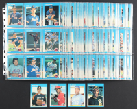 1987 Fleer Baseball Complete Set of (660) Cards with Barry Bonds #604 RC, Bo Jackson #369 RC, Barry Larkin #204 RC, Nolan Ryan #67 at PristineAuction.com