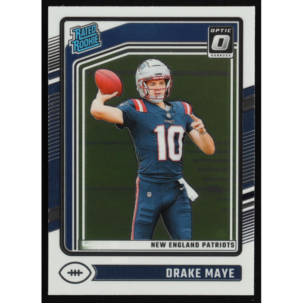 Drake Maye 2024 Donruss Optic #229 RC at PristineAuction.com