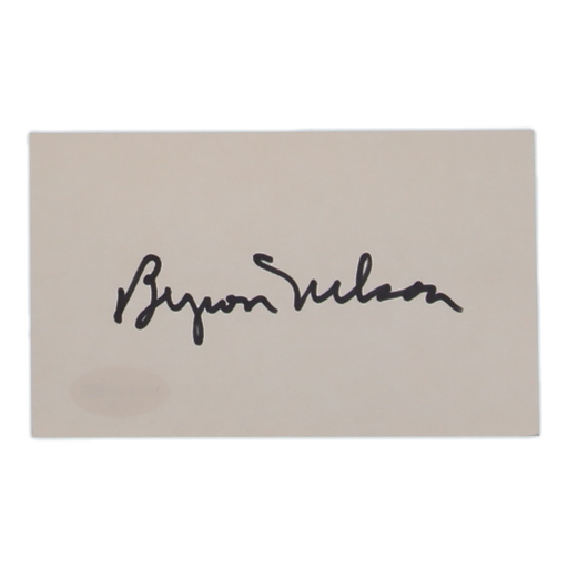 Byron Nelson Signed Cut (ACOA) at PristineAuction.com Byron Nelson Signed Cut (ACOA) at PristineAuction.com
