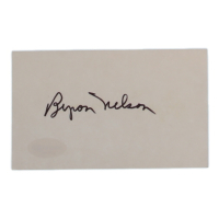 Byron Nelson Signed Cut (ACOA) at PristineAuction.com