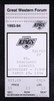 Kings 1993-94 Great Western Forum NHL Game Ticket at PristineAuction.com