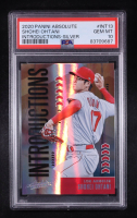 Shohei Ohtani 2020 Panini Absolute Introductions Silver #INT-13 (PSA 10) at PristineAuction.com
