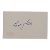 Betty Ford Signed Cut (ACOA) at PristineAuction.com