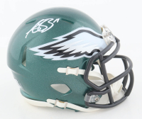 A. J. Brown Signed Eagles Speed Mini Helmet (Beckett) at PristineAuction.com
