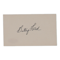 Betty Ford Signed Cut (ACOA) at PristineAuction.com