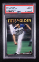Shohei Ohtani 2016 Calbee Title Holder #T-03 RC (PSA 10) at PristineAuction.com