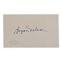 Byron Nelson Signed Cut (ACOA) at PristineAuction.com