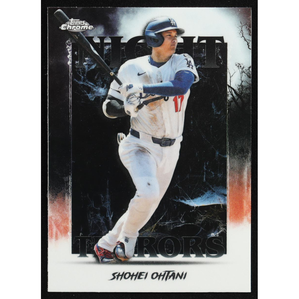 Shohei Ohtani 2025 Topps Chrome Update Night Terrors #NT2 at PristineAuction.com