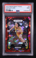 Caitlin Clark 2024-25 Panini Prizm Draft Picks Prizms Red Ice #57 RC (PSA 9) at PristineAuction.com