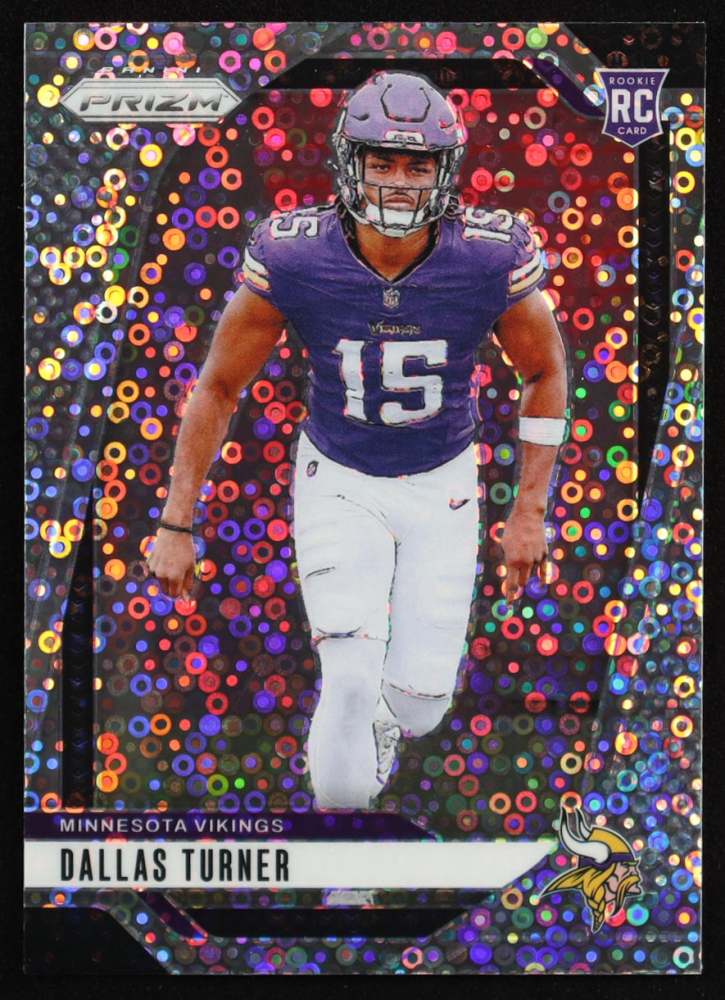 Dallas Turner 2024 Panini Prizm Prizms No Huddle #324 RC