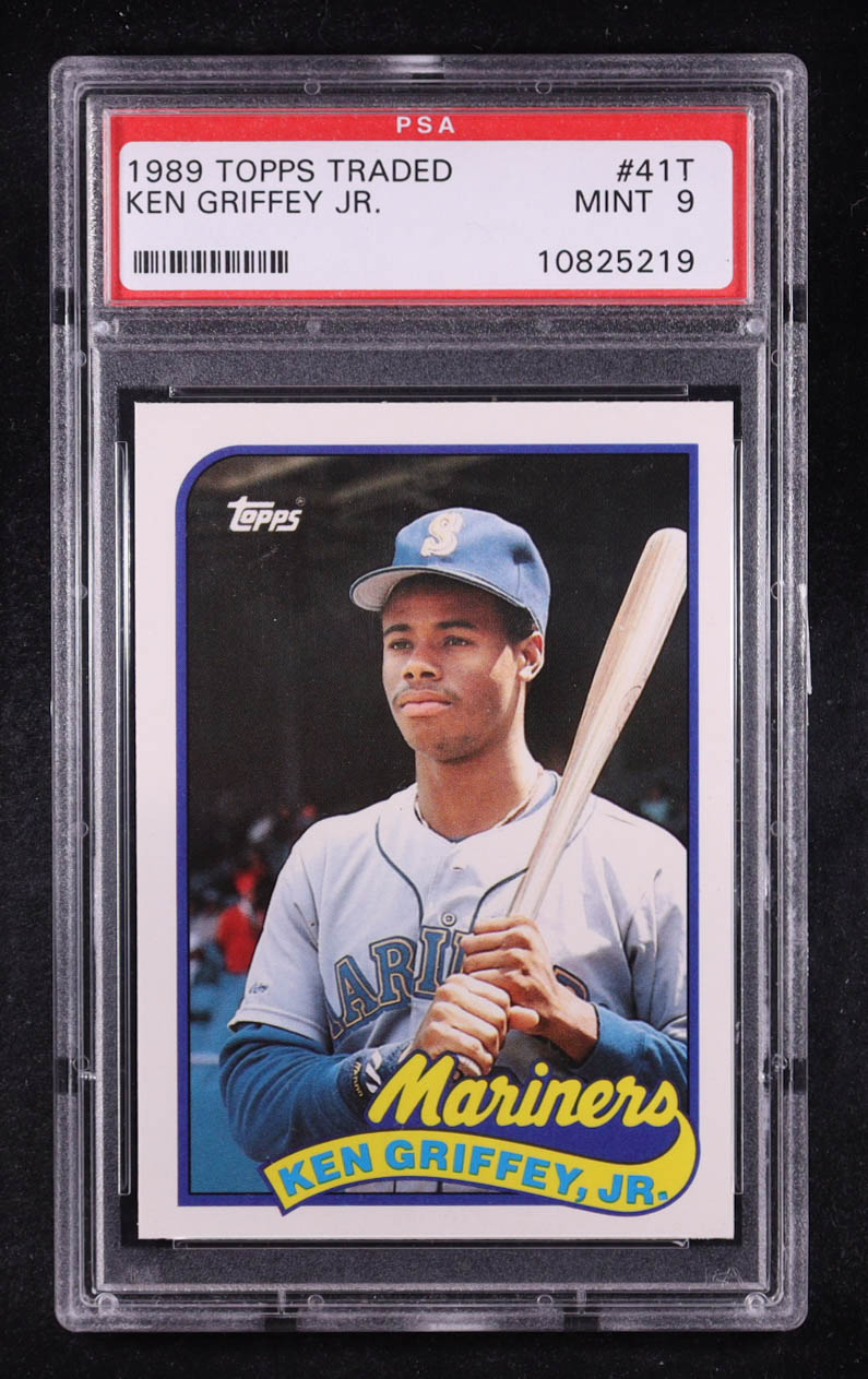 Ken Griffey Jr. 1989 Topps Traded #41T RC (PSA 9) at PristineAuction.com Ken Griffey Jr. 1989 Topps Traded #41T RC (PSA 9) at PristineAuction.com