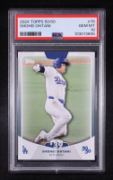 Shohei Ohtani 2024 Topps 50/50 #78 (PSA 10) at PristineAuction.com