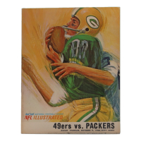 1966 San Francisco 49ers vs Green Bay Packers Lambeau Field On-Site Program at PristineAuction.com