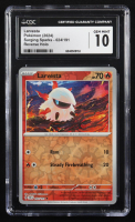 Larvesta 2024 Pokemon Surging Sparks #024 (CGC 10) at PristineAuction.com