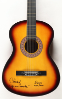 Cheech Marin Signed 38" Acoustic Guitar Inscribed "Up In Smoke" & "Dave's Not Here" (JSA) at PristineAuction.com