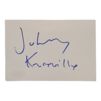 Johnny Knoxville Signed Cut (ACOA) at PristineAuction.com