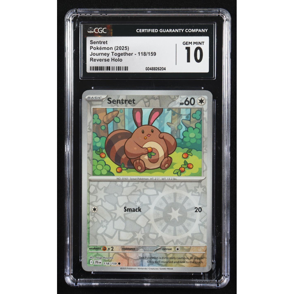 Meowscarada 2025 Pokemon Journey Together #118 (CGC 10) at PristineAuction.com