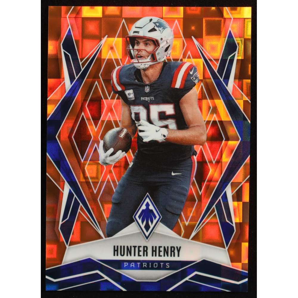 Hunter Henry 2025 Panini Phoenix Orange Pandora #97 #164/189 at PristineAuction.com