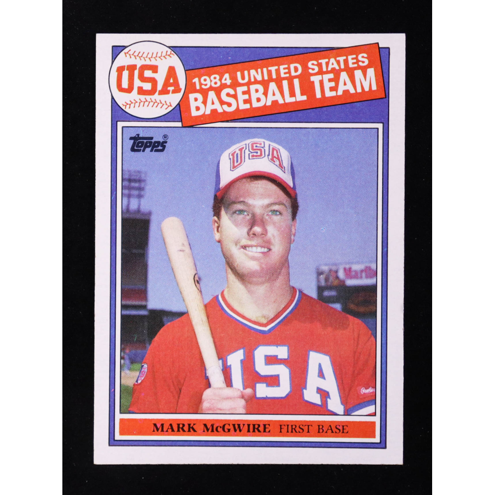 Mark McGwire 1985 Topps #401 OLY RC at PristineAuction.com