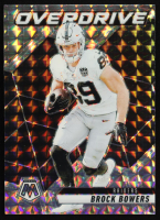 Brock Bowers 2025 Panini Mosaic Overdrive Mosaic #9 at PristineAuction.com