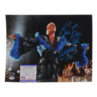 Ric Flair Signed WWE 11x14 Photo Inscribed "16x" & "Wooooo" (PSA & Flair) at PristineAuction.com
